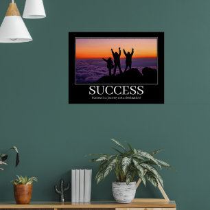 Gör din egen motivation till att Poster framgång