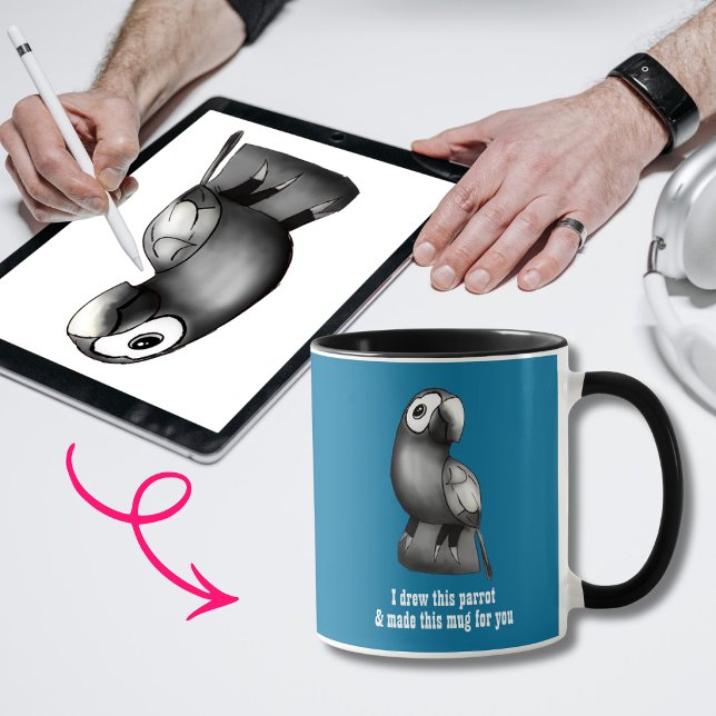 Gör din egen mugg | Ladda upp teckning Anpassa tec (Skapare uppladdad)