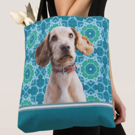 Gör din egen Personlig Pet Gift Photo Hund Mamma Tygkasse