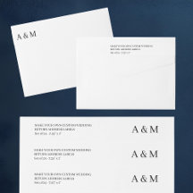 Gör din egen Returadress 24 x Personligt bröllp