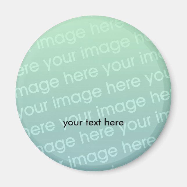 Gör din egen runda magnet - 2,25 tum (Framsidan)