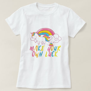 Gör din egen Tur-regnbåge till enhörning T Shirt