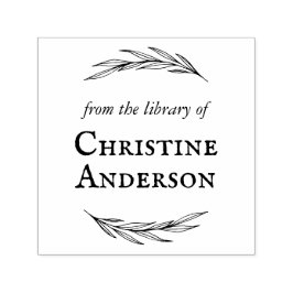 Gör din egen utandning från Bibliotek på Self-inki Självfärgande Stämpel