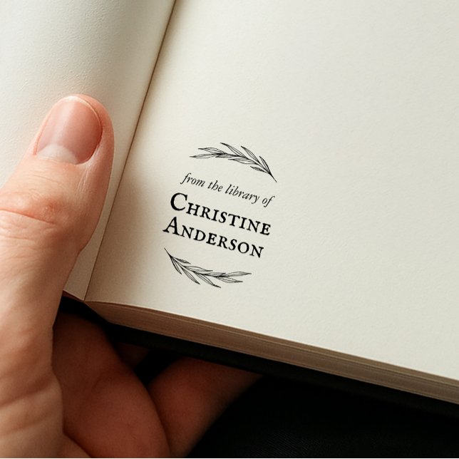 Gör din egen utandning från Bibliotek på Self-inki Självfärgande Stämpel (Skapare uppladdad)