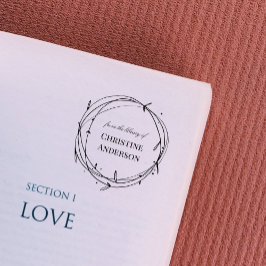 Gör din egen utandning från Bibliotek Självfärgande Stämpel