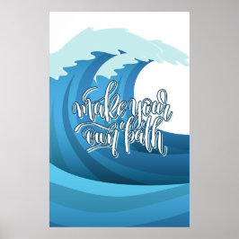Gör din egen väg | Motiveringsoffert Poster