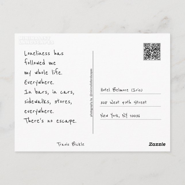 Gör din egen vykort (Baksida)