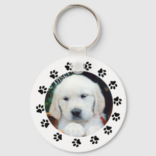 Gör din egna älsklings- valpvovve Keychain Nyckelring