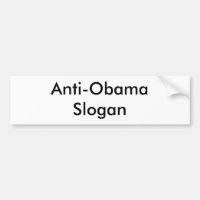 Gör din egna Anti-Obama bildekal! Kort