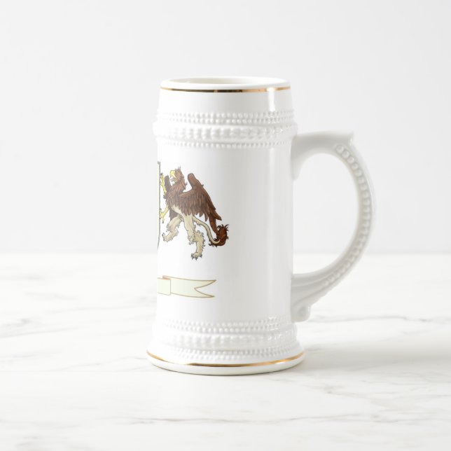 Gör din egna familjvapensköld Drinkware Sejdel (Höger)