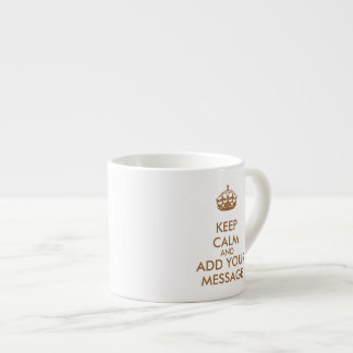 Gör din egna kopp för behållalugnespresson espressomugg