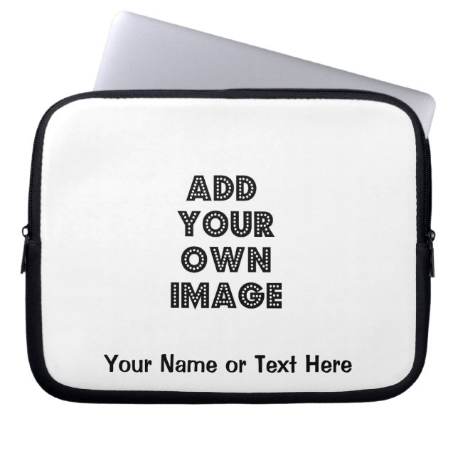 Gör din egna laptop sleeve (Framsidan)