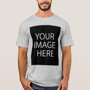 Gör din egna skjorta! Tillfoga text, konst eller T Shirt