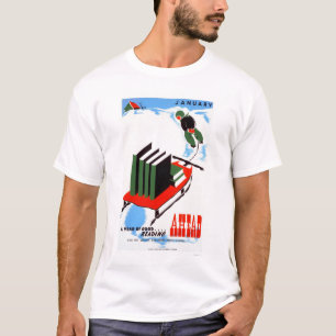 Gör din läs- snö 1938 WPA Tee