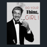 Gör din Sak Poster<br><div class="desc">Vintage affisch</div>