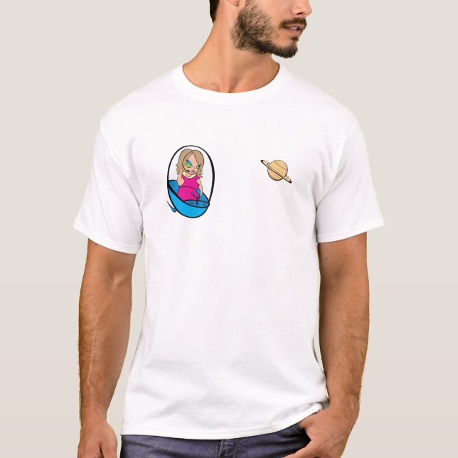 Gör din Saturn! Tee (Framsida)