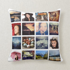 Gör dina egna 32 Instagram fotoCollage Kudde
