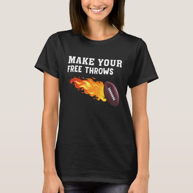 Gör dina lediga trådar rugby t shirt (Framsida)