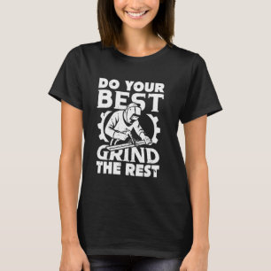 Gör ditt bästa av den resande svetsaren fin t shirt