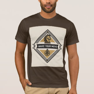 Gör Ditt Drag – Schackpjäsdesign T Shirt