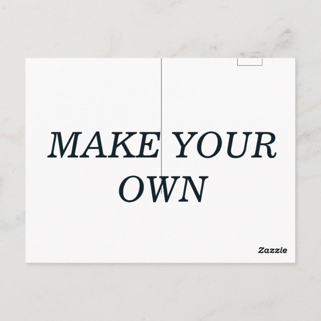 Gör ditt eget anpassade vykort (Baksida)