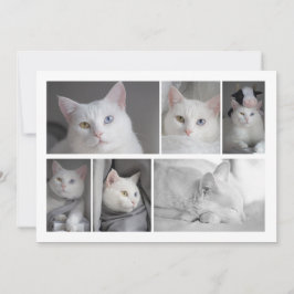 Gör ditt eget Personlig för fotokollage Inbjudningar