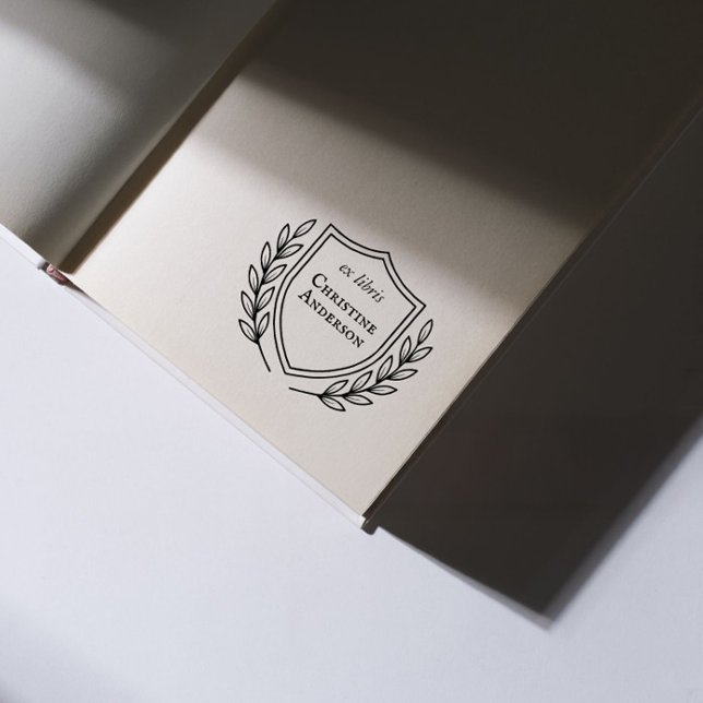 Gör ditt eget skölden krans från Bibliotek Självfärgande Stämpel (Skapare uppladdad)