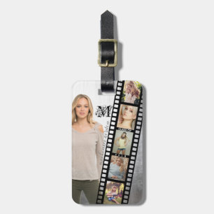 Gör ditt egna höga porträtt Retro att filma Bagagebricka