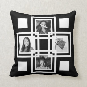 Gör ditt egna märkes- beställnings- Instagram foto Kudde