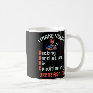Gör ditt HVAC Underbart igen till teknisk installa Kaffemugg