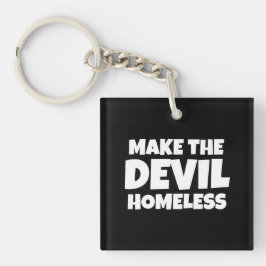 Gör djävulen hemlös kristen