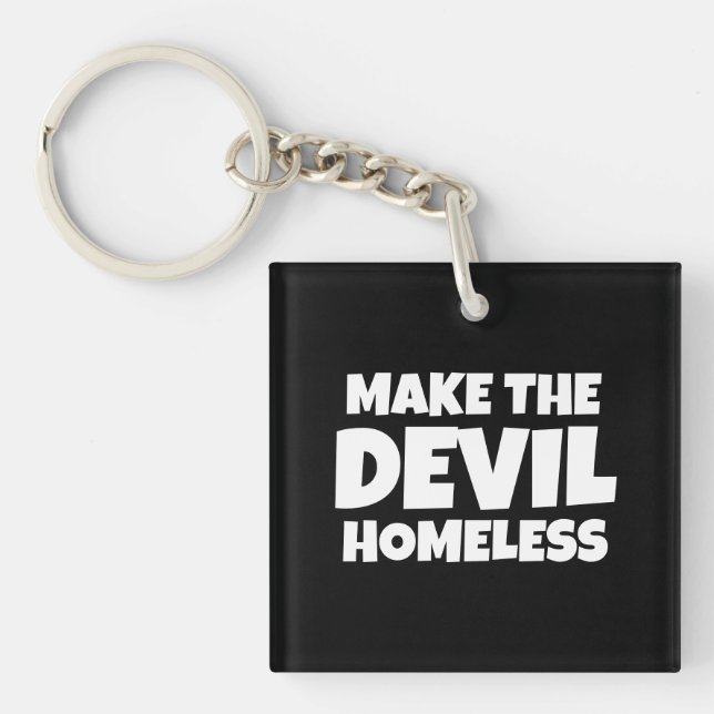 Gör djävulen hemlös kristen (Framsidan)