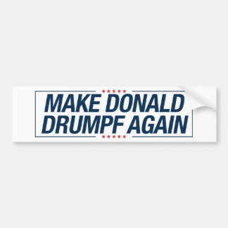 Gör Donald Drumpf igen Bildekal