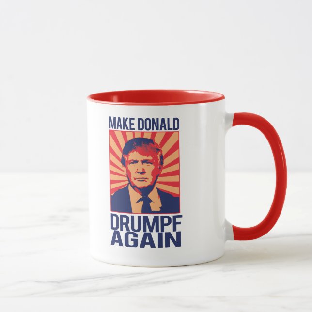 Gör Donald Drumpf igen - .png Mugg (Höger)