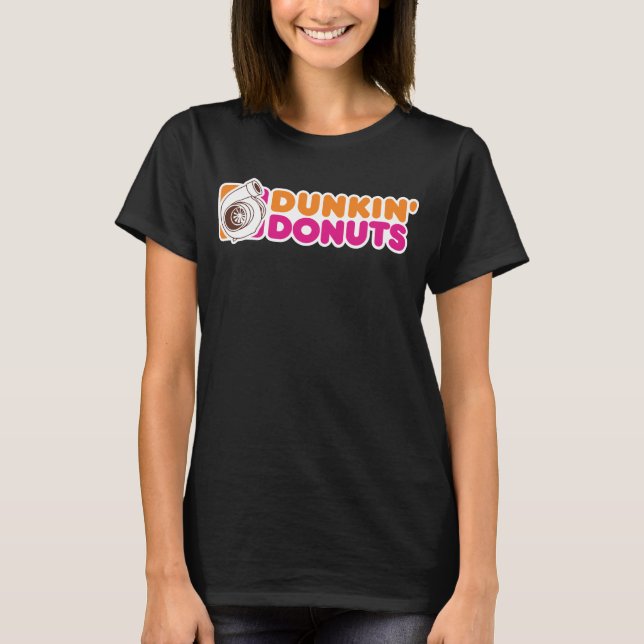 Gör Donuts - Rolig Racing & Driftbilentusiast T Shirt (Framsida)