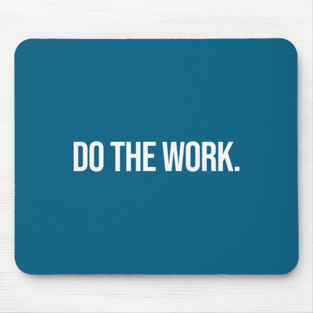 Gör Dotheworkdesigns Arbete Liten Svart Musmatta (Framsidan)