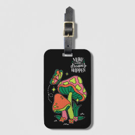 Gör Dreams Happen | Färgämnet svampmyterfly Bagagebricka