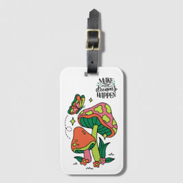 Gör Dreams Happen | Färgämnet svampmyterfly Bagagebricka