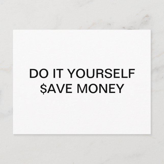 GÖR DU DET ~ vykort/inbjudningar Vykort (Framsida)