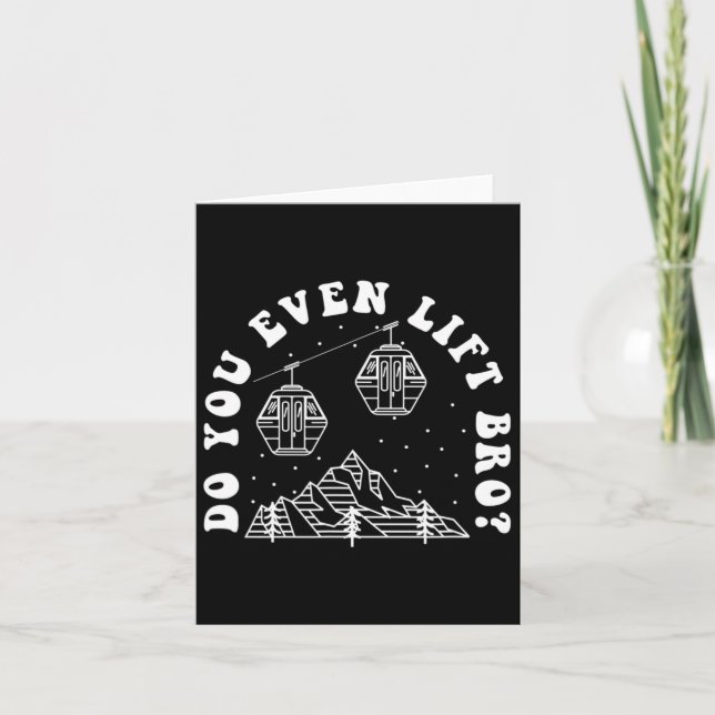 Gör du ens Hiss Bro Kort (Framsida)