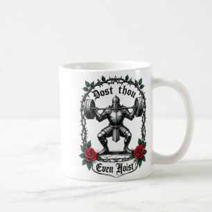 Gör Du Ens Hoist Knight Viktlyftare Tränings G Kaffemugg