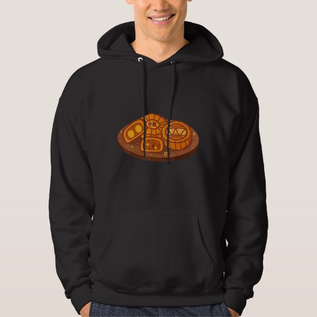 Gör du Kärlek Moonkakas kinesiska höstfestival? Hoodie (Framsida)
