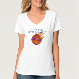 Gör du något som bränner klimatförändringen? t shirt