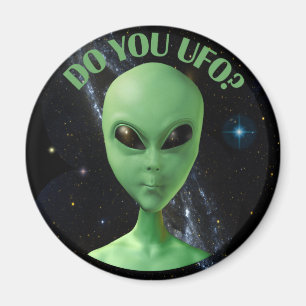 Gör du UFO? Magnet