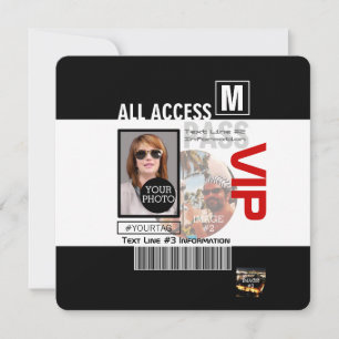 Gör egna VIP-pass 8-sätt att anpassa