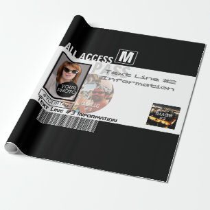 Gör egna VIP-pass 8-sätt att anpassa Presentpapper