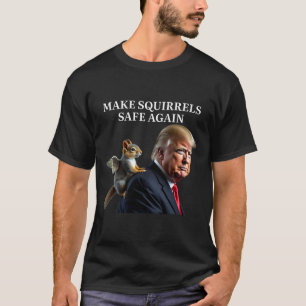 Gör ekorrar Säkra igen för att få fram ekorren P'n T Shirt