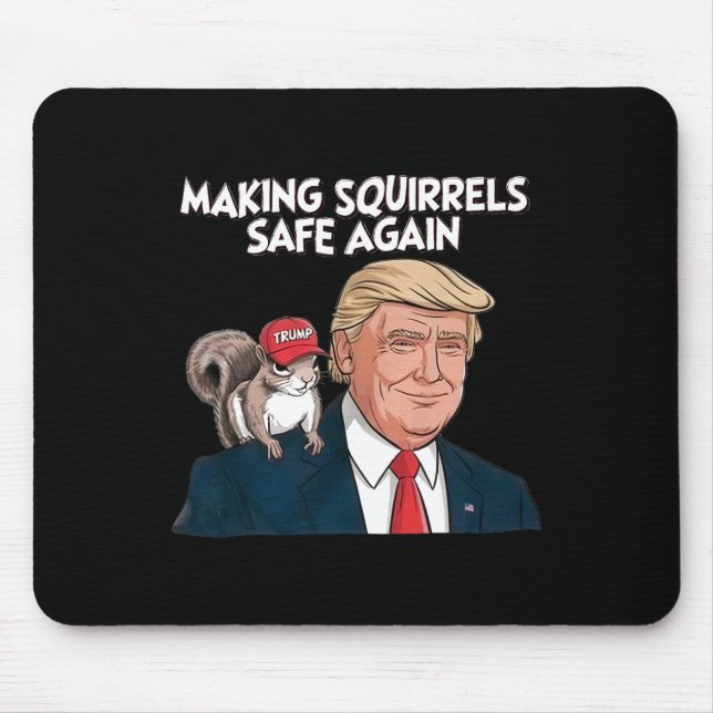 Gör ekorrar säkra igen Trump Musmatta (Framsidan)