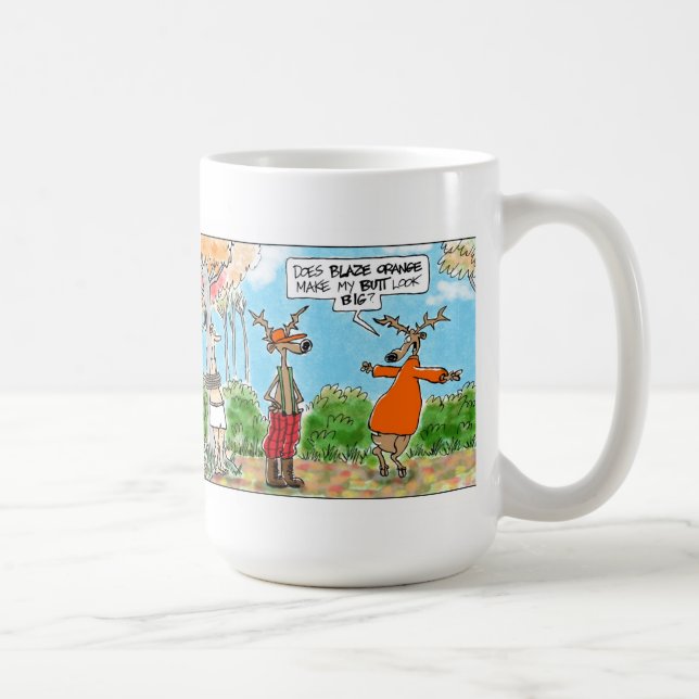 Gör eldsvådaorangen min ändaLook stor? Kaffemugg (Höger)