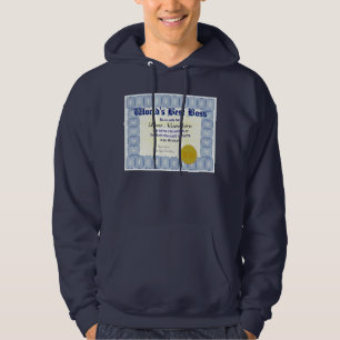 Gör en beställnings- världs bäst chef sweatshirt